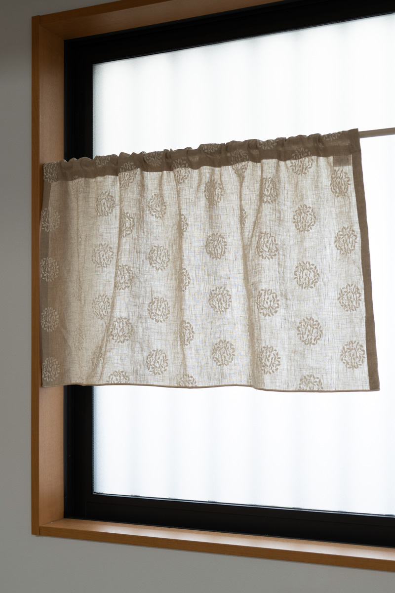 リネンカーテン商品写真大