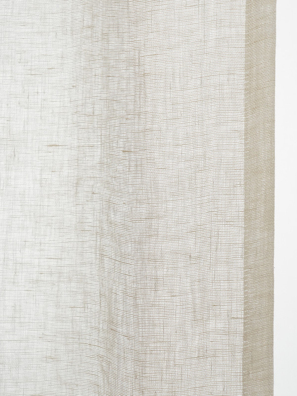 みみぴん オーダー品 natsusobiku リネンカーテン パトリしろ natsusobiku online store - CURTAINS - 日本製リネンのオーダー